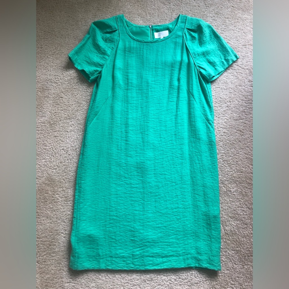 InWear Green Shift Dress knee length
